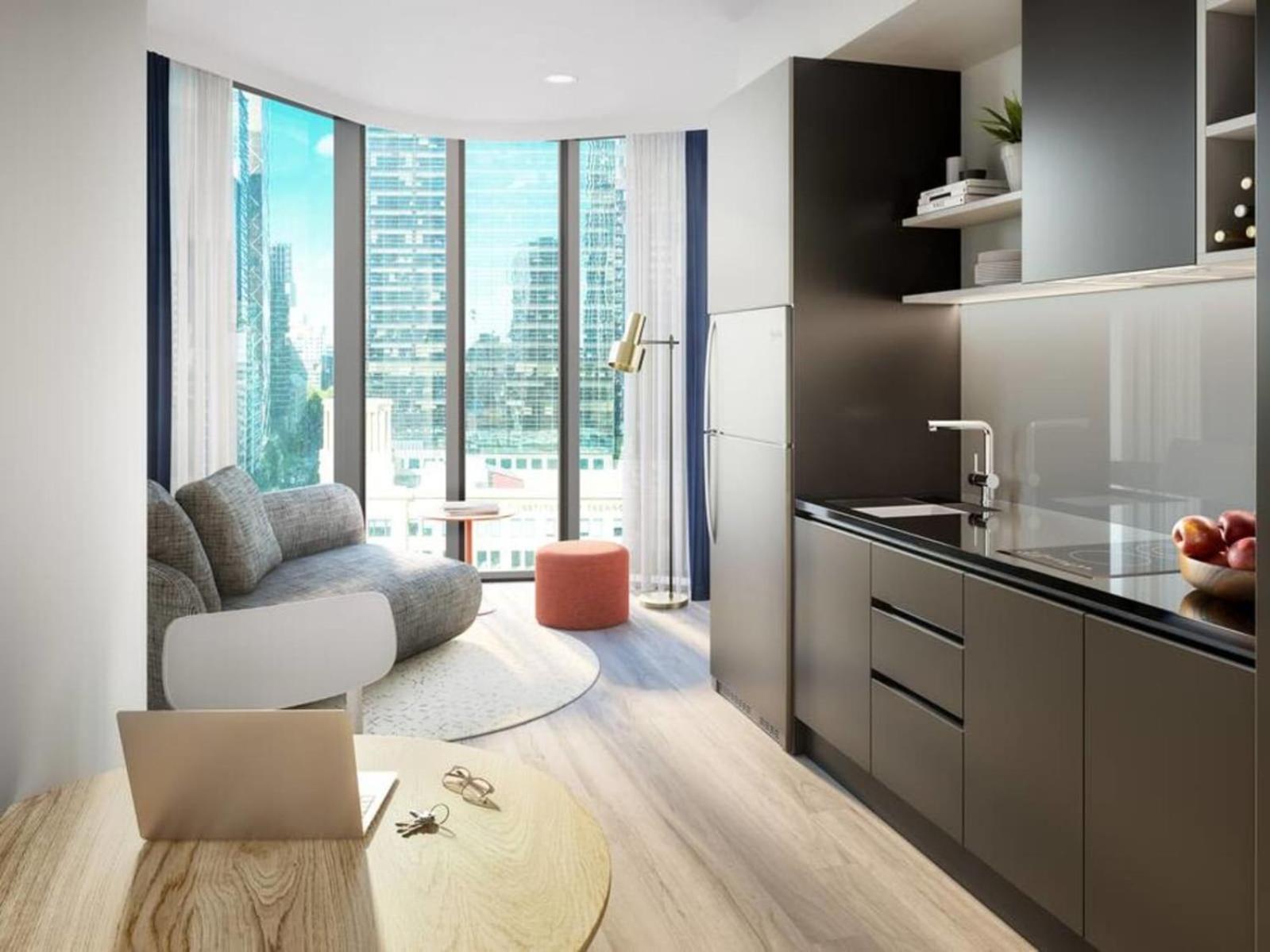 Studio Apartments At Aurora Near Melbourne Port Εξωτερικό φωτογραφία